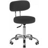 Kozmeticka taburetka pre pedikérky Active A-007, čierna