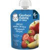 GERBER Vrecko natural jablko banán jahoda 6m+ 90 g