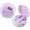 HelloKitty Sluchátka Hello Kitty TWS O s lesklým povrchem, fialová