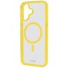 Kryt na mobil SBS Mag Frame s MagSafe na Apple iPhone 16 (TEMAGCOLIP1661Y) žltý