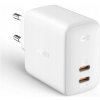 AUKEY NABÍJAČKA USB-C QC 3.0 PD 3.0 6A 65W GaN (PA-B4 WHITE)