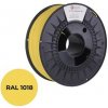 Tlačová struna (filament) C-TECH PREMIUM LINE, PETG, zinková žltá, RAL1018, 1,75mm, 1kg