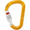 karabína PETZL Attache Screw-Lock + yellow