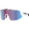 BLIZ okuliare Matrix Matte White / Rose Violet Mirror Blue S