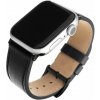 Remienok FIXED Leather Strap pre Apple Watch 42/44/45/Ultra 49mm čierny (FIXLST-434-BK)