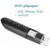W-Star Digitální mikroskop WIFI UMW1200S, HD 1000x přísvit černá USB iOS android