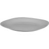 GALICJA Plytký tanier 28cm QUADRO šedý