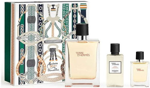 Hermès Terre D` Hermes EDT 100 ml + voda po holení 40 ml + EDT 12,5 ml darčeková sada