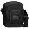 Pánska crossbody taška s dvomi priehradkami Pepe Jeans Blackmore, čierna, 7055342