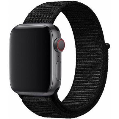 Eternico Airy na Apple Watch 42 mm/44 mm/45 mm Solid Black AET-AWAY-SoBl-42