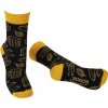 Bennon Bennonky Beer Socks čierne-žlté