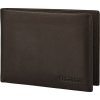 Pánska kožená peňaženka Samsonite - Attack 2 SLG Billfold 8Cc + 2 Comp. - 03 Dark Brown (SA)