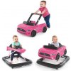 BRIGHT STARTS Chodítko 3v1 Ford Mustang Pink 6m+, do 12 kg