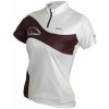 HAVEN Cyklistický dres s krátkym rukávom - COMTESS - biela/čierna