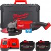 MILWAUKEE M18 FUEL ONE-KEY 230 mm veľká uhlová brúska, 2x 12,0 Ah