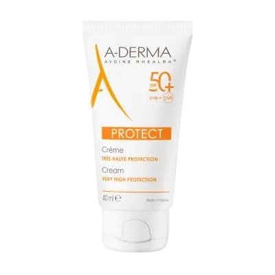 A-DERMA Ochranný krém na suchú pleť SPF 50+ Protect (Sun Cream) 40 ml