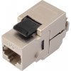 Solarix Networks Limited 10G samorezný tienený keystone CAT6A STP RJ45 - SXKJ-10G-STP-BK-SA - 25286902