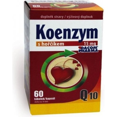 Dacom Koenzým Q10 15 mg s horčíkom 60 ks