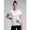 CityZen - BREDA Dámské tričko bílé s potiskem DRAK 36