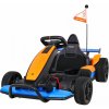 Ramiz ELEKTRICKÉ AUTÍČKO Go-kart McLaren Drift oranžové 2x150W MOTOR 24V10Ah BATÉRIA 2023