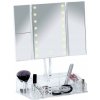 Wenko Fanano LED make up zrkadlo s organizérom
