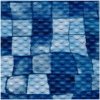 AVfol Decor Protiskluz - Mozaika Aqua Disco; 1,65m šíře, 1,5mm, role 20m