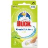 DUCK Fresh Stick WC gélové pásiky Limetka 3 x 9 g