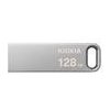 Kioxia USB flash disk, USB 3.0, 128GB, Biwako U366, Biwako U366, strieborný, LU366S128GG4