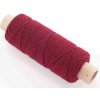 Pružná niť - gumička - viac farieb stredne vínová