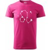 Súhvezdie - Leo - Lev - Klasické pánske tričko vyššej gramáže - XL ( Purpurová )
