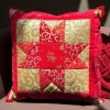 Katarína Pivková Vankúš s vianočným motívom Red