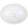 Grohe Bau Ceramic - Umývadlo zápustné, 56x42 cm, s prepadom, alpská biela 39423000