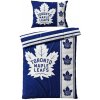 TipTrade Mikroplyšové obliečky NHL 140x200/70x90cm, Toronto Maple Leafs