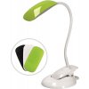Lampa stolová LED 5W 4000K na štipec biela SOLIGHT WO42