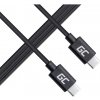 Green Cell KABGC29 rýchlonabíjací kábel Power Stream USB-C - USB-C 200cm Power Delivery 60W QC 3.0