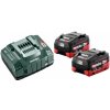 Metabo Basic Set 2x LiHD 5.5Ah ,18 V akumulátorov s nabíjačkou ASC + MetaLoc, 685190000