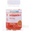PLUS LEKÁREŇ Vitamín C 250 mg želé cukríky, pomarančová príchuť 60ks