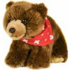 HOLLYWOOD Plyšový medveď s červenou šatkou - Authentic Edition 25 cm