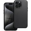 Kožený kryt Mag Cover iPhone 15 Pro Max čierny