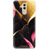 Silikónové puzdro iSaprio - Gold Pink Marble - Huawei Mate 20 Lite