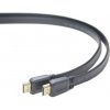 PremiumCord HDMI High Speed ??+ Ethernet plochý kábel, pozlátené konektory, 1,5 m kphdmep015