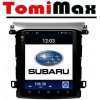 TomiMax Subaru Forester TESLA style Android 14 autorádio s WIFI, GPS, USB, BT HW výbava: 8 Core 4GB+64GB PX HIGH