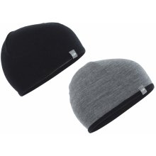 Icebreaker Pocket Hat oboustranná čepice black/Gritstone