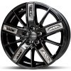 Alu disk Ronal R67 JB Grey Left 8x18 5x114 ET40 čierny lesklý sivý