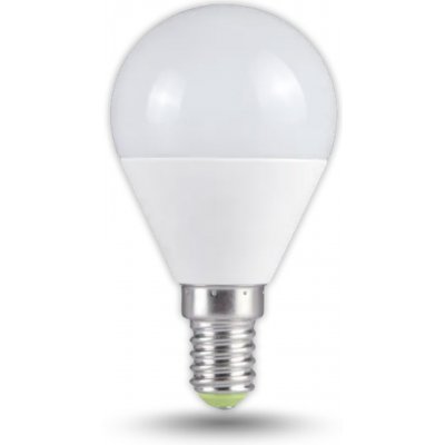 Tracon electric LED žiarovka guľa E14 5W teplá biela