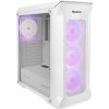 Počítačová skriňa Genesis IRID 505 ARGB WHITE MIDI TOWER (USB 3.0), 4x 120mm ventilátory NPC-1872