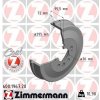Brzdový bubon OTTO ZIMMERMANN 600.1967.20