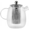 Vialli Design Kanvica sklenená na čaj s antikorovým sitkom, 1 l_TULIP 9309