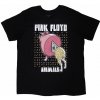 Pink Floyd Animals Cartoons (Back Print) Black XL Tričko