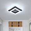 LED panel štvorcový Comely 20 x 7 cm čierny